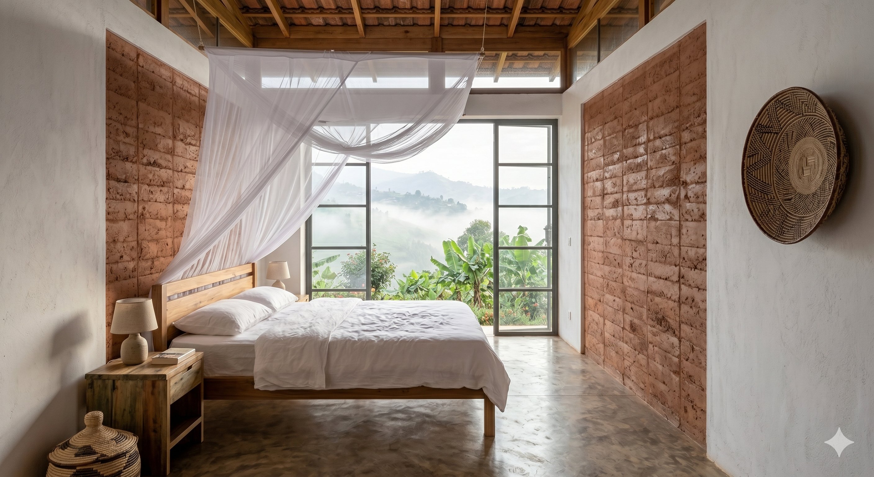 Terra Privée Ruanda Schlafzimmer